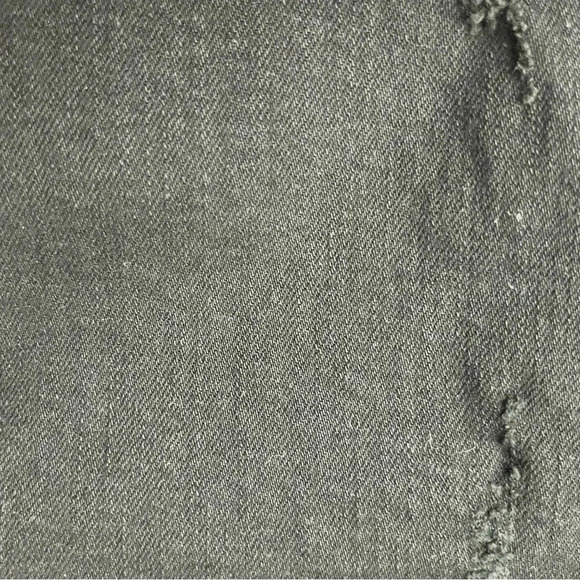 Agolde Feel Good Black High Rise Jeans Pants Distressed Size 28 Grunge Goth - Picture 8 of 10